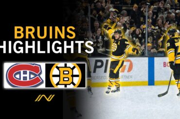 Bruins Highlights: Boston's Centennial Game Against Montreal