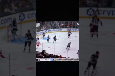 J.T. Compher Gets Hit By Jacob Moverare #nhl #hockey #lakings #redwings