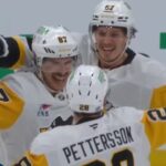 Penguins' Sidney Crosby Finds Rickard Rakell With One Second Remaining In Period