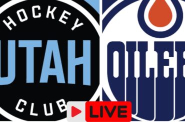 Edmonton Oilers vs Utah Hockey Club NHL Hockey 🏒 Live Gamecast and Audio