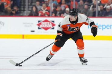 Matvei Michkov setting up Michael Del Zotto for Goals Edit