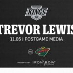 Forward Trevor Lewis | 11.05 LA Kings Win over Minnesota Wild