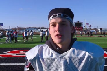 Jimmy Linker full interview at Huntington North football practice on 11/12/24