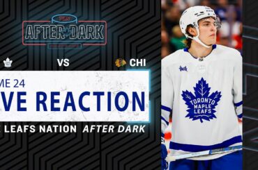Maple Leafs vs Chicago Blackhawks LIVE POST GAME | Game 24 Reaction