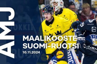 Maalikooste: Leijonat voittoon Ruotsia vastaan Karjala-turnauksessa!