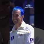 Colin 'Funky' Miller's iconic 'Blue Hair Moment' with Courtney Walsh. 😅🏏#9WWOS #Cricket #shorts