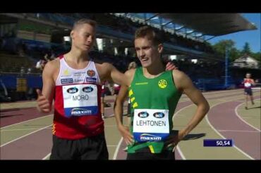 Kalevan Kisat 400m aidat 2020