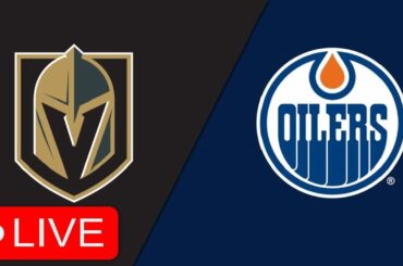 EDMONTON OILERS VS VEGAS GOLDEN KNIGHTS LIVE | OILERS FAN REACTION & COMMENTARY