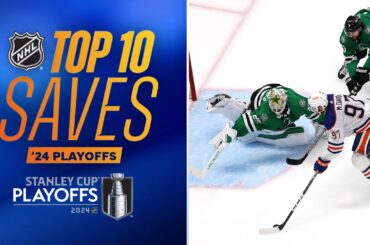 Top 10 Saves from the 2024 Stanley Cup Playoffs