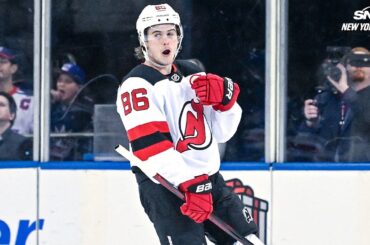 Was Jack Hughes trying to embarrass Igor Shesterkin?