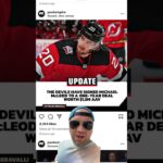 New Jersey Devils resign Michael McLeod to the a one year contract at $1.5 million AAV