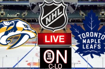 🔴Nashville Predators vs Toronto Maple Leafs. Live NHL Hockey  Play by Play Live Stream