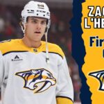 Zachary L'Heureux #68 (Nashville Predators) first NHL goal Nov 17, 2024