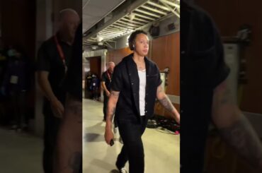 Brittney Griners First Tunnel Walk of the Season ‼️ #Shorts #BGisBack