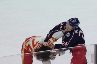 Mathieu Olivier Drops The Gloves With Ryan Lomberg