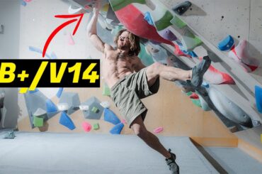 The hardest indoor boulder in Sweden