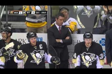 Hagelin's breakaway goal | Penguins @ Ducks