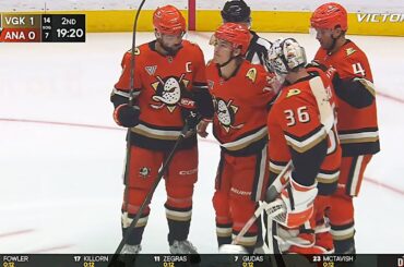 Zegras was having fun...