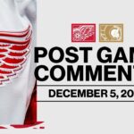 Dylan Larkin, Alex DeBrincat, Derek Lalonde Post Game vs OTT | Dec. 5, 2024