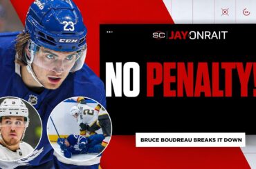 ‘Whitecloud left his feet to make hit, deserved 5-minute major’: Boudreau on hit to Knies