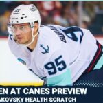 Burakovsky BENCHED: Kraken's Major Line Shake-up Revealed #nhl #podcast