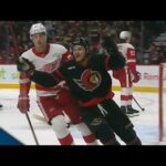 Josh Norris Rips Shot Top Shelf To Give Senators Lead In Final Minute vs. Red Wings