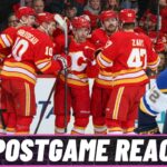 Blues @ Flames Postgame Reaction | FN After Burner - Game 27