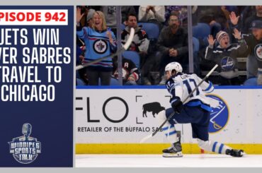 Winnipeg Jets win over Buffalo Sabres, travel to Chicago, CFL off-season