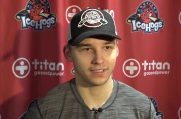 IceHogs Media Day: Phil Kurashev - 3/10/20