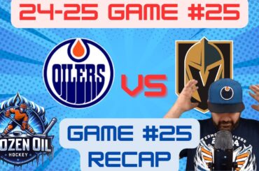 The Edmonton Oilers get GOALIED once again Vs the Golden Knights!
