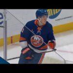 Islanders' Simon Holmstrom Dekes Out Jacob Markstrom With Slick Stickwork
