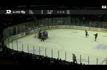 HIGHLIGHTS: Stockton 0 vs. San Jose 3