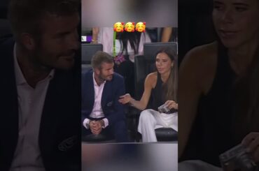 This moment between Victoria and David Beckham ❤️ (via @Major League Soccer on Apple TV) #shorts