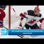NHL: Goalie Akira Schmid zurück bei den New Jersey Devils