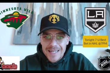 NHL Picks and Predictions Today - Minnesota Wild vs Los Angeles Kings 12/7/2024 Best Bets