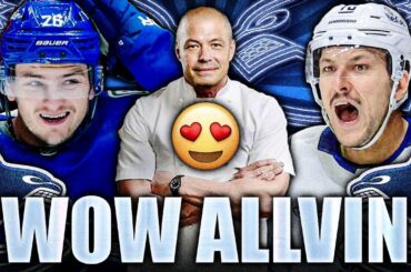 PATRIK ALLVIN JUST DID SOMETHING AMAZING HERE… (Vancouver Canucks News)