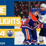 Game Highlights: Blues 2, Oilers 4