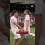 What did Zverev say to Fritz at the net? 🤝 #wimbledon #tennis
