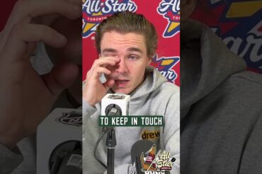 Clayton Keller describes his chemistry with Auston Matthews and their relationship off the ice