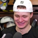 Tim Stützle, Linus Ullmark, Jacob Bernard-Docker, and Travis Green Postgame Media vs NSH