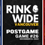 RINK WIDE POST-GAME: Vancouver Canucks vs Tampa Bay Lightning | Game 26 - Dec. 8, 2024