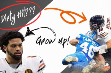 When Rookie Moves Backfire: The Caleb Williams/Jack Campbell Incident #detroitlions #calebwilliams