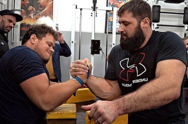 SCHOOLBOY VS 7x World Champion Vitaly Laletin | ARM WRESTLING 2024