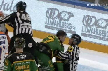 Ilves-puolustaja löi tuomaria nyrkillä ja kaatoi maahan