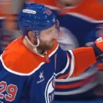 Leon Draisaitl Blasts Power-Play Goal Off Sweet Connor McDavid Feed