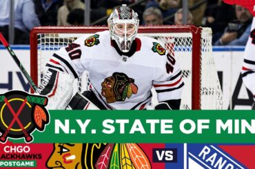 Chicago Blackhawks, Connor Bedard beat New York Rangers 2-1! | CHGO Blackhawks POSTGAME Podcast