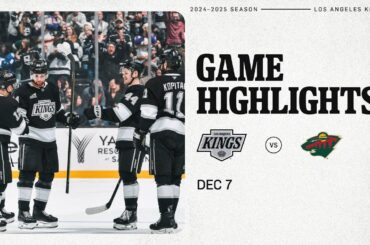 FIVE IN A ROW! | 12.7 Kings Win 4-1 On Home Ice