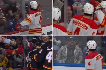 Andersson brings his "Razzy Death Stare" back 👀 Andersson tar tillbaka "Razzy Death Stare"