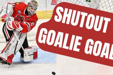 Jaxson Stauber Makes History With A Goalie Goal And Shutout In The Same Game!