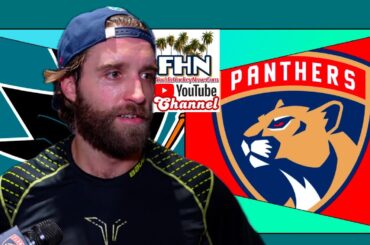 Aaron Ekblad, Panthers Morning Skate: San Jose Sharks at Florida